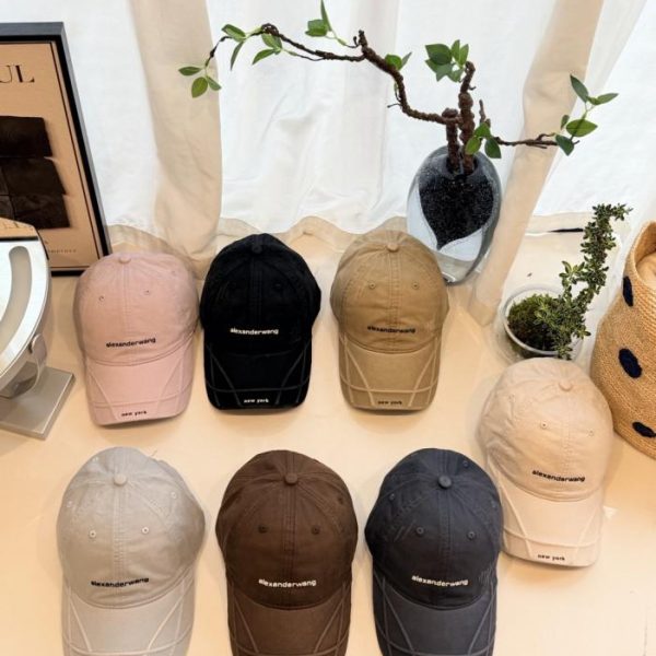 replica,repliche,fake,1:1,earrings,bracelet,ring,jewelry Cappellino da baseball Alexander Wang lavato e invecchiato (274HHZ)