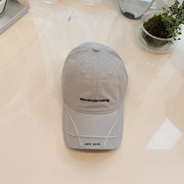 replica,repliche,fake,1:1,earrings,bracelet,ring,jewelry Cappellino da baseball Alexander Wang lavato e invecchiato (HTJB39)