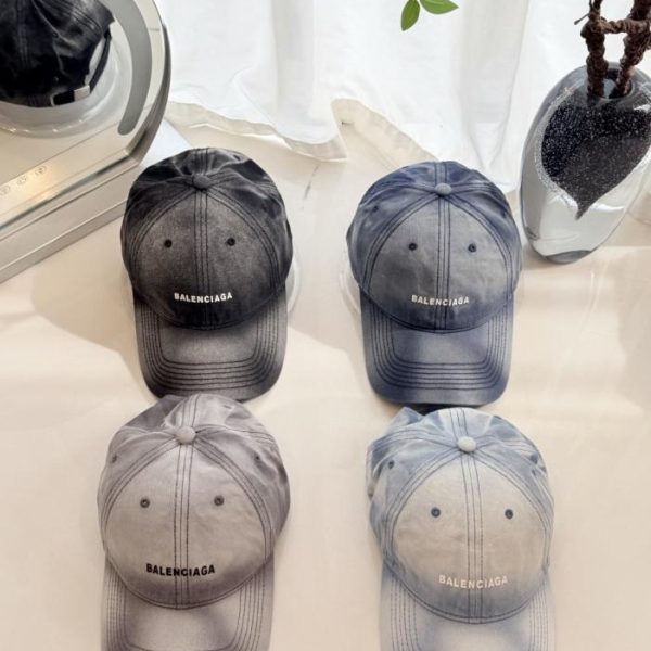 replica,repliche,fake,1:1,earrings,bracelet,ring,jewelry Nuovo cappellino da baseball Balenciaga in denim lavato (1YOXIF)