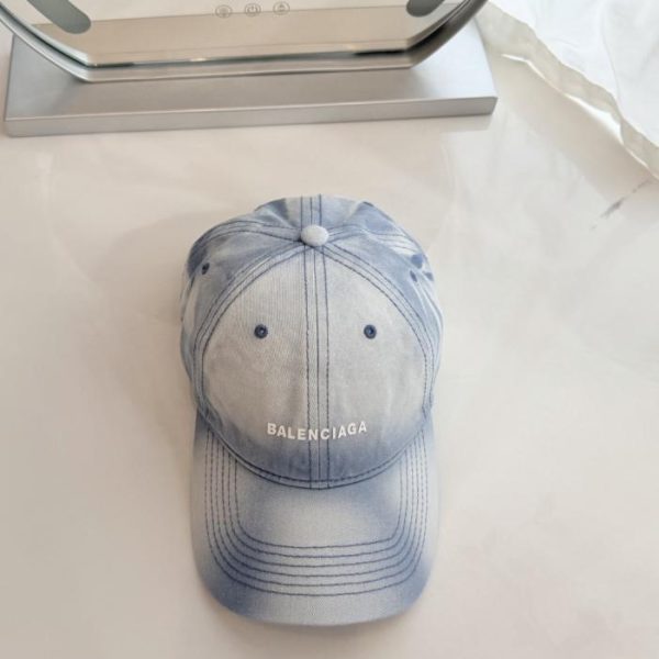 replica,repliche,fake,1:1,earrings,bracelet,ring,jewelry Nuovo cappellino da baseball in denim lavato di Balenciaga (LVCRAY)