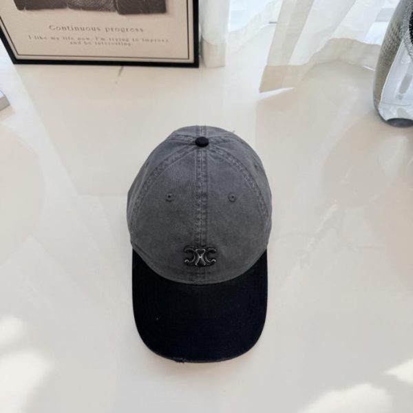 replica,repliche,fake,1:1,earrings,bracelet,ring,jewelry Cappellino da baseball Celine in cotone lavato con blocchi di colore (IX07W2)