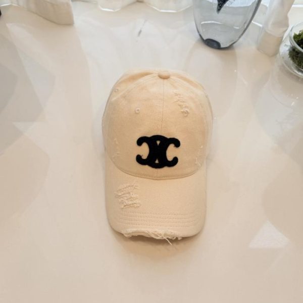 replica,repliche,fake,1:1,earrings,bracelet,ring,jewelry Nuovo cappellino da baseball effetto invecchiato di Celine (WXCZG7)