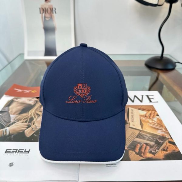 replica,repliche,fake,1:1,earrings,bracelet,ring,jewelry Loro Piana Nuovo berretto da baseball di fascia alta (IW991H)