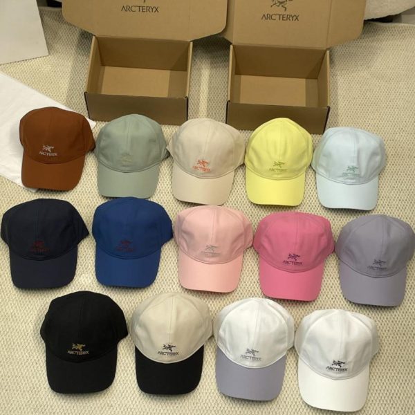 replica,repliche,fake,1:1,earrings,bracelet,ring,jewelry Nuovo cappellino da baseball multicolore ARC’TERYX (7Y9KHC)