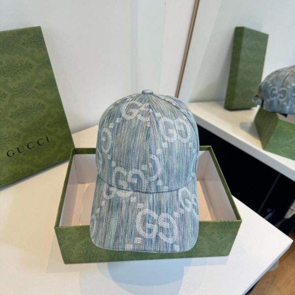 replica,repliche,fake,1:1,earrings,bracelet,ring,jewelry Cappellino da baseball Gucci, nuovo arrivo sul sito ufficiale GUCCI, con finitura jacquard denim (HEBRY4).