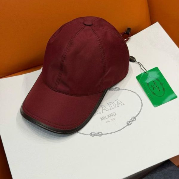 replica,repliche,fake,1:1,earrings,bracelet,ring,jewelry Cappellino da baseball Prada con coulisse (WC9SOV)