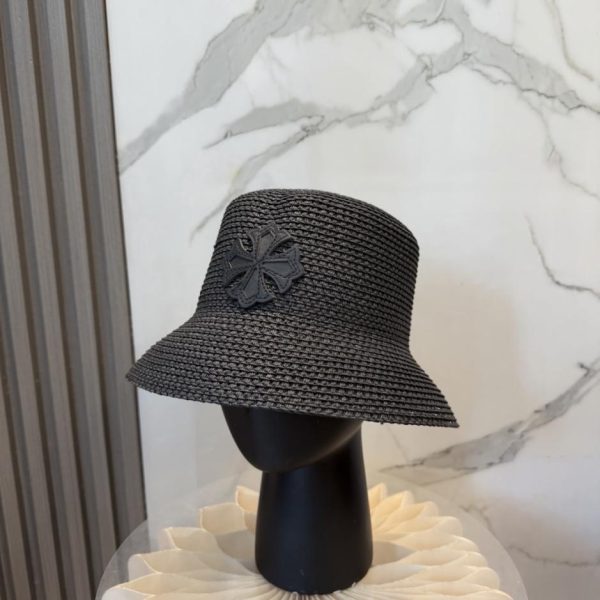 replica,repliche,fake,1:1,earrings,bracelet,ring,jewelry Cappello da spiaggia estivo Chrome Hearts (KB6EF4)