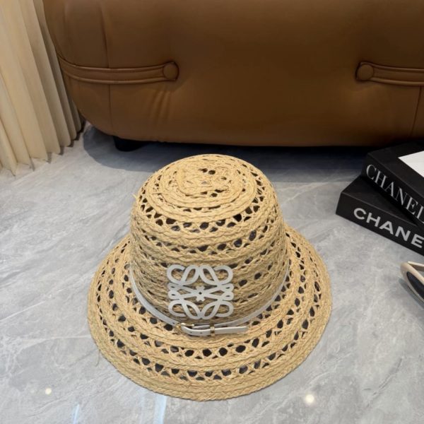 replica,repliche,fake,1:1,earrings,bracelet,ring,jewelry Cappello di paglia casual a tesa larga Loewe Primavera/Estate (N032YV)
