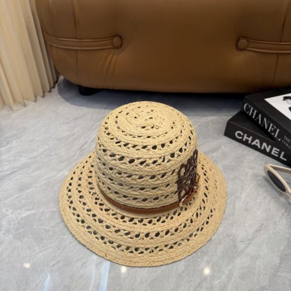 replica,repliche,fake,1:1,earrings,bracelet,ring,jewelry Cappello di paglia casual a tesa larga Loewe Primavera/Estate (WMVABL)