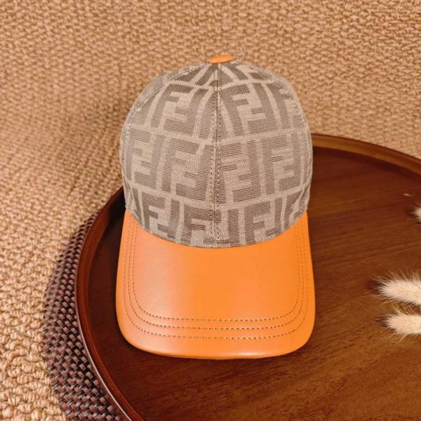 replica,repliche,fake,1:1,earrings,bracelet,ring,jewelry Fendi – Cappellino da baseball in pelle patchwork (RD2UXY)