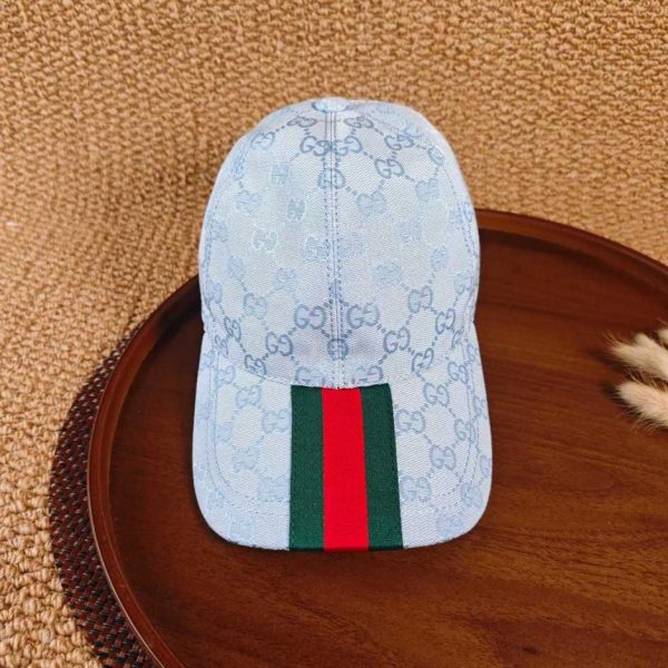 replica,repliche,fake,1:1,earrings,bracelet,ring,jewelry Cappellino da baseball Gucci della collezione Webbing (GYBRNM) – Stesso modello del sito ufficiale