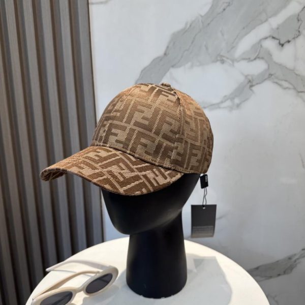replica,repliche,fake,1:1,earrings,bracelet,ring,jewelry Cappellino da baseball FENDI con monogramma, cappellino a secchiello FD con monogramma (0I14CH)