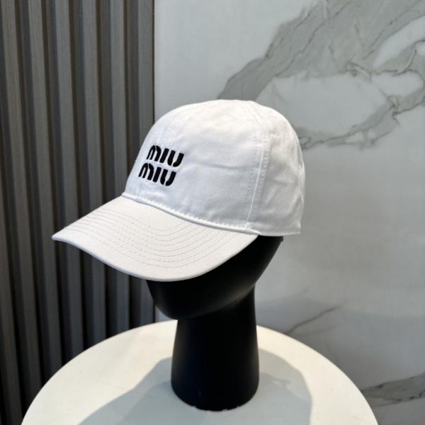 replica,repliche,fake,1:1,earrings,bracelet,ring,jewelry Cappellino da baseball in tela MIUMIU, replica 1:1, realizzato su misura (A400AZ)