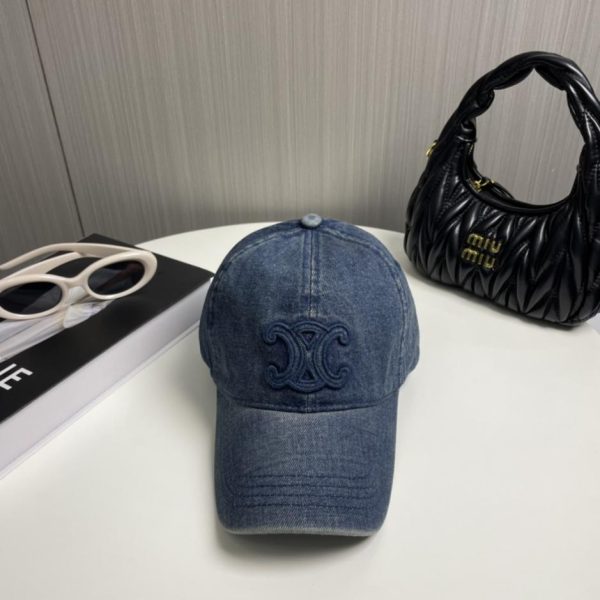 replica,repliche,fake,1:1,earrings,bracelet,ring,jewelry Nuovo arrivo: cappellino da baseball in denim Celine (FLRREB)