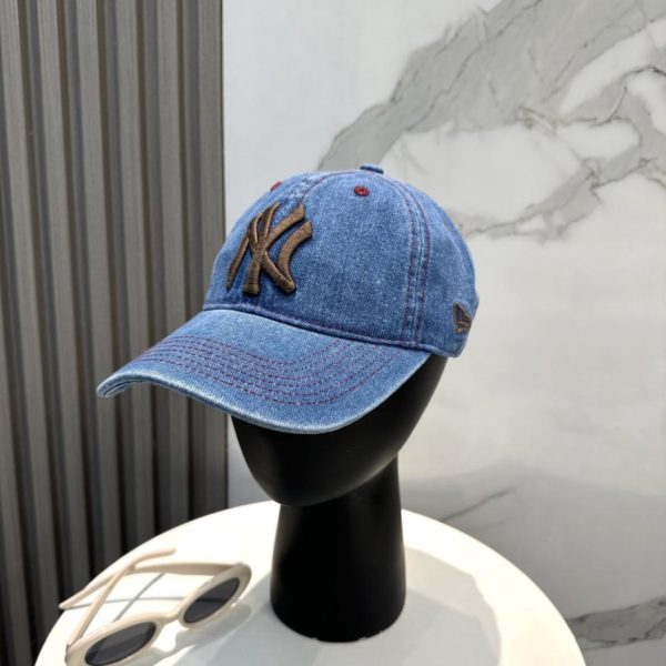 replica,repliche,fake,1:1,earrings,bracelet,ring,jewelry Nuovo berretto da baseball in denim NY (YENI7V)