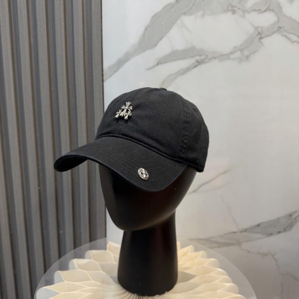 replica,repliche,fake,1:1,earrings,bracelet,ring,jewelry Nuovo cappellino da baseball Chrome Hearts (G8HURG)