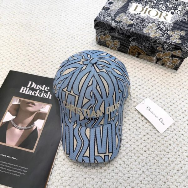 replica,repliche,fake,1:1,earrings,bracelet,ring,jewelry Nuovo cappellino da baseball ricamato di alta gamma di Dior (B1216B)