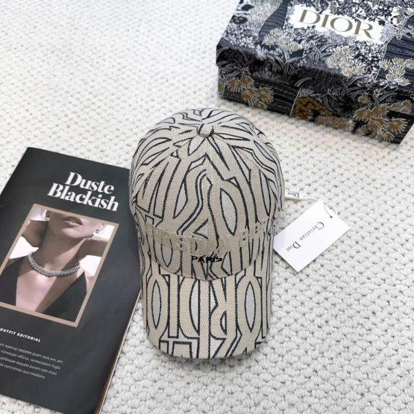 replica,repliche,fake,1:1,earrings,bracelet,ring,jewelry Nuovo cappellino da baseball ricamato di alta gamma di Dior (Z44YVT)
