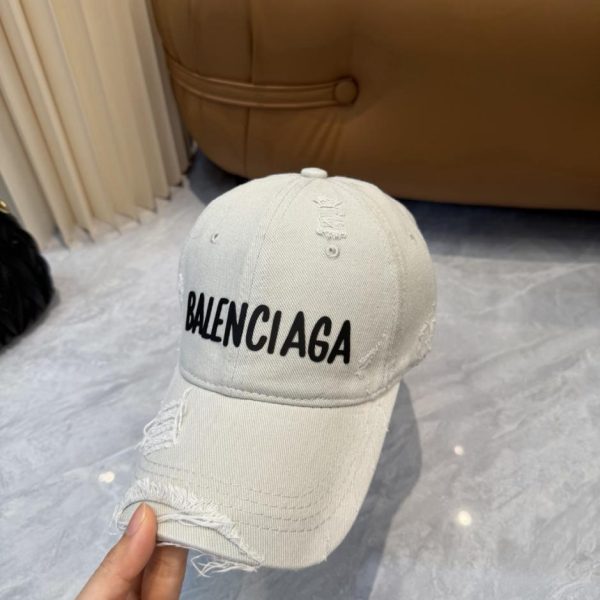 replica,repliche,fake,1:1,earrings,bracelet,ring,jewelry Cappellino da baseball Balenciaga lavato e effetto invecchiato (W276DZ)