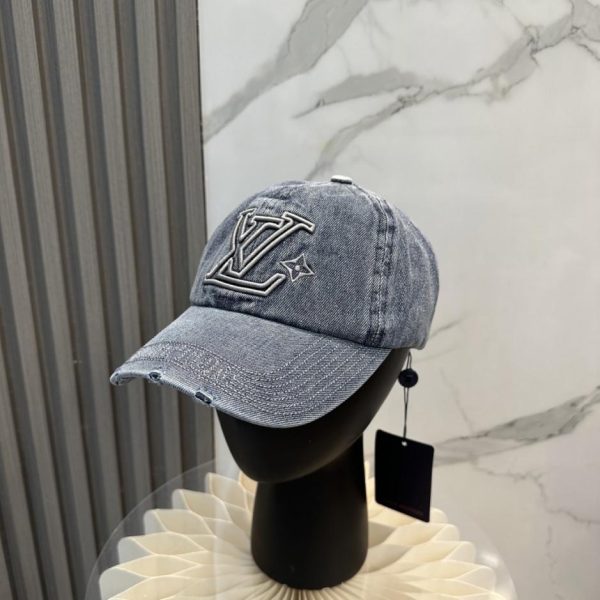 replica,repliche,fake,1:1,earrings,bracelet,ring,jewelry Nuovo cappellino da baseball Louis Vuitton ricamato (4HNYRE)