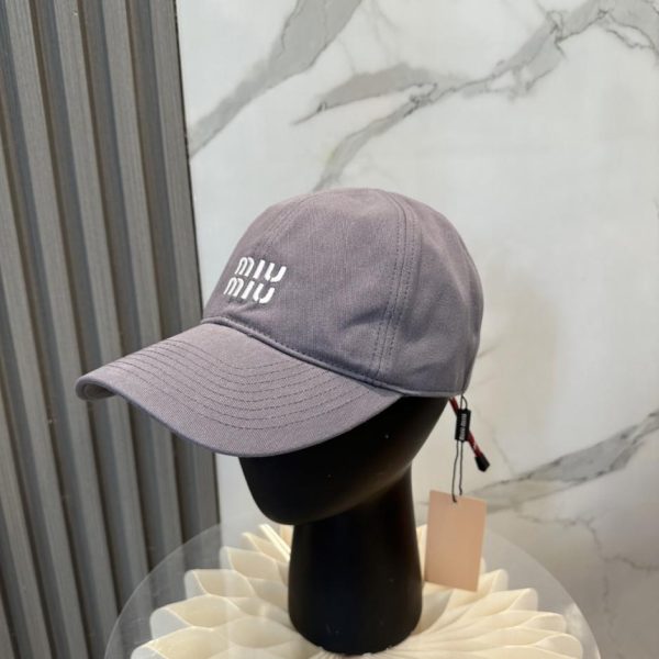 replica,repliche,fake,1:1,earrings,bracelet,ring,jewelry Cappellino da baseball MIU MIU (7R6IMV)
