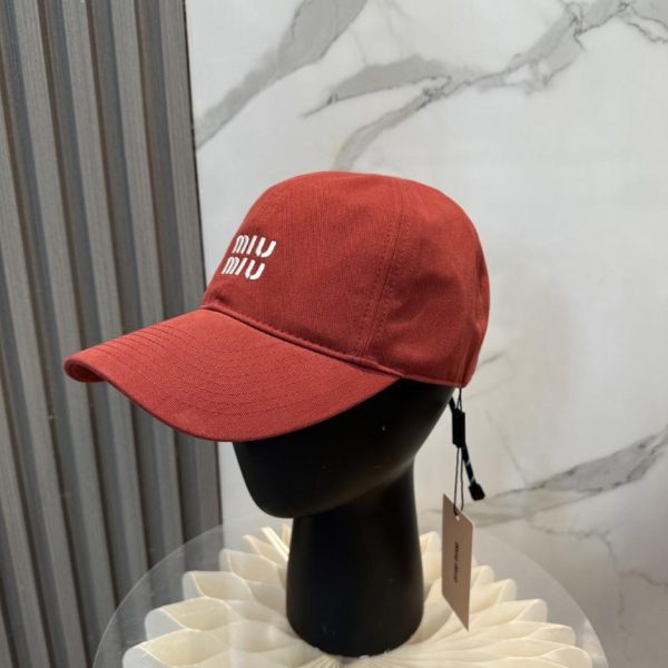 replica,repliche,fake,1:1,earrings,bracelet,ring,jewelry Cappellino da baseball MIU MIU (7TAZOF)
