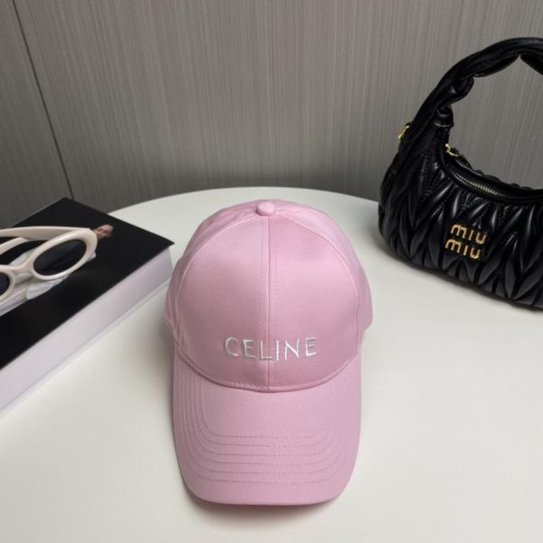 replica,repliche,fake,1:1,earrings,bracelet,ring,jewelry Versione per rivenditori del sito ufficiale CELINE, scritta minimalista, ultimo modello di cappellino da baseball in stile celebrità (8GJF48)