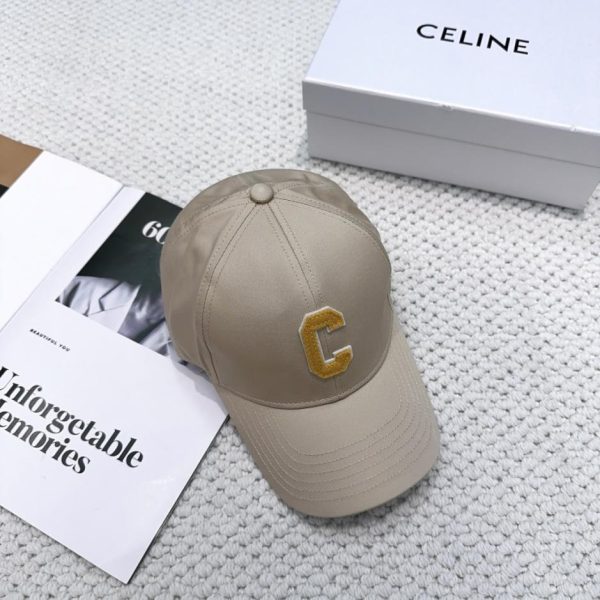 replica,repliche,fake,1:1,earrings,bracelet,ring,jewelry Versione per rivenditori del sito ufficiale CELINE, scritta minimalista, ultimo modello di cappellino da baseball in stile celebrità (8UYOQE)