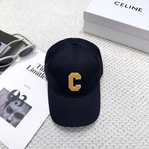 replica,repliche,fake,1:1,earrings,bracelet,ring,jewelry Versione per rivenditori del sito ufficiale CELINE, scritta minimalista, ultimo modello di cappellino da baseball in stile celebrità (DI9W15)