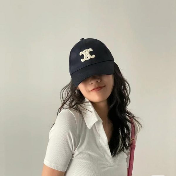 replica,repliche,fake,1:1,earrings,bracelet,ring,jewelry Versione per rivenditori del sito ufficiale CELINE, scritta minimalista, ultimo modello di cappellino da baseball in stile celebrità (MZWYGD)
