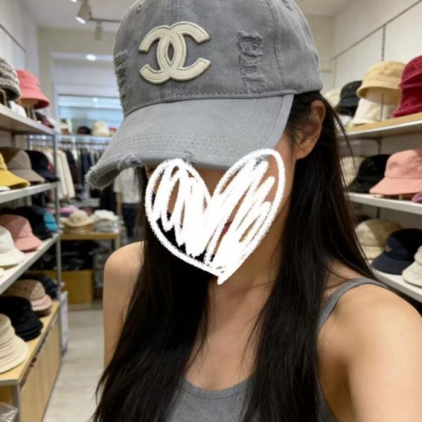 replica,repliche,fake,1:1,earrings,bracelet,ring,jewelry Nuovo cappellino da baseball di CHANEL (1UB2I6)