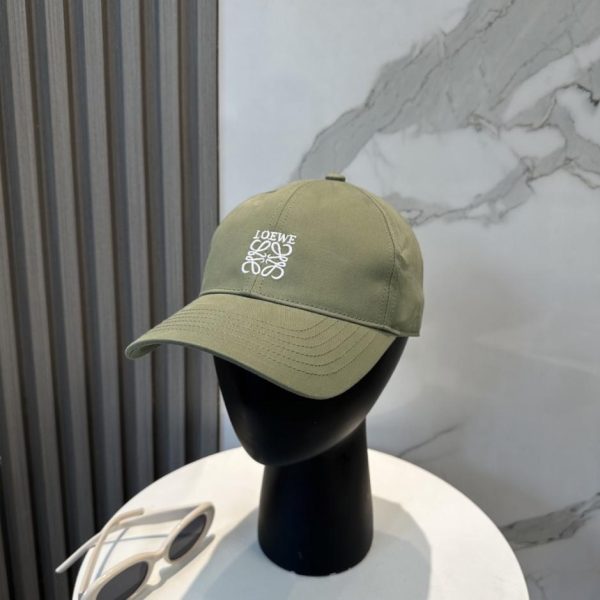 replica,repliche,fake,1:1,earrings,bracelet,ring,jewelry Nuovo cappellino da baseball ricamato Loewe (26QBGG)