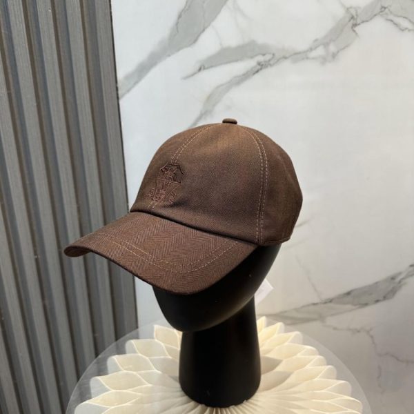 replica,repliche,fake,1:1,earrings,bracelet,ring,jewelry Nuovo cappellino da baseball Brunello Cucinelli con motivo a spina di pesce, versione di alta qualità per tutte le stagioni (IWNB0C).