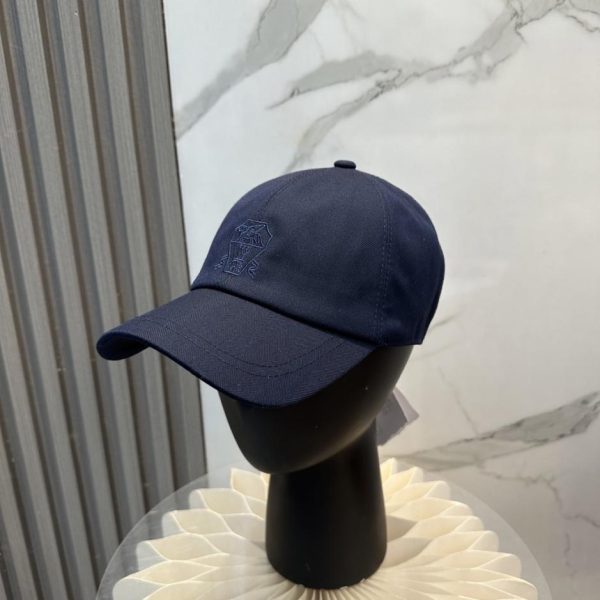 replica,repliche,fake,1:1,earrings,bracelet,ring,jewelry Nuovo cappellino da baseball Brunello Cucinelli a spina di pesce, versione di alta qualità per tutte le stagioni (QM10G5)