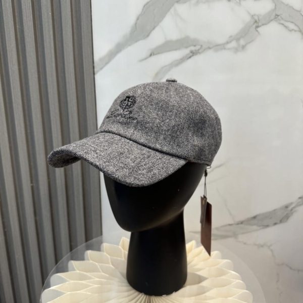 replica,repliche,fake,1:1,earrings,bracelet,ring,jewelry Nuovo cappellino da baseball LP con motivo a spina di pesce (9C3707)