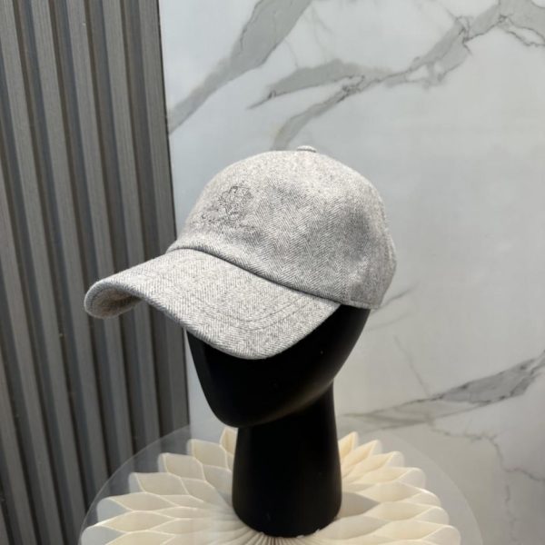 replica,repliche,fake,1:1,earrings,bracelet,ring,jewelry Nuovo cappellino da baseball LP con motivo a spina di pesce (Q514ZO)