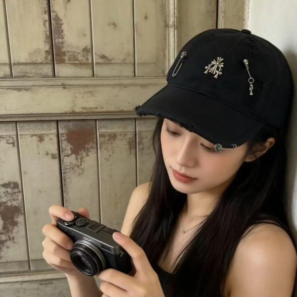 replica,repliche,fake,1:1,earrings,bracelet,ring,jewelry Nuovo cappellino da baseball Chrome Hearts (H7YDSY)