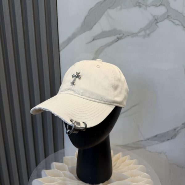replica,repliche,fake,1:1,earrings,bracelet,ring,jewelry Nuovo cappellino da baseball Chrome Hearts (K55FIV)