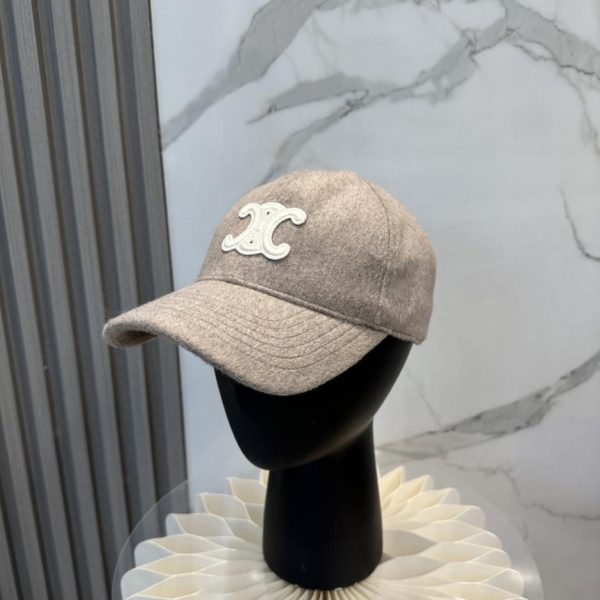 replica,repliche,fake,1:1,earrings,bracelet,ring,jewelry Cappellino da baseball in cashmere Celine Autunno/Inverno – Design semplice (YGUVYY)