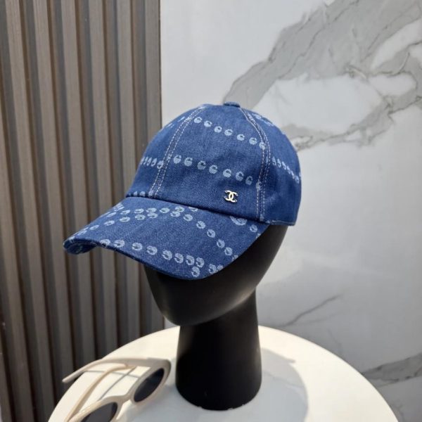 replica,repliche,fake,1:1,earrings,bracelet,ring,jewelry Nuovo cappellino da baseball in denim di alta qualità CHANELp (1HD43C)