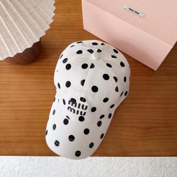 replica,repliche,fake,1:1,earrings,bracelet,ring,jewelry MIUMIU Nuovo berretto da baseball (0GMAKF)