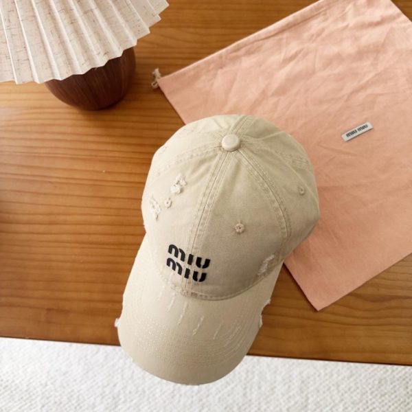 replica,repliche,fake,1:1,earrings,bracelet,ring,jewelry Nuovo cappellino da baseball MIUMIU Primavera (KKHGUV)