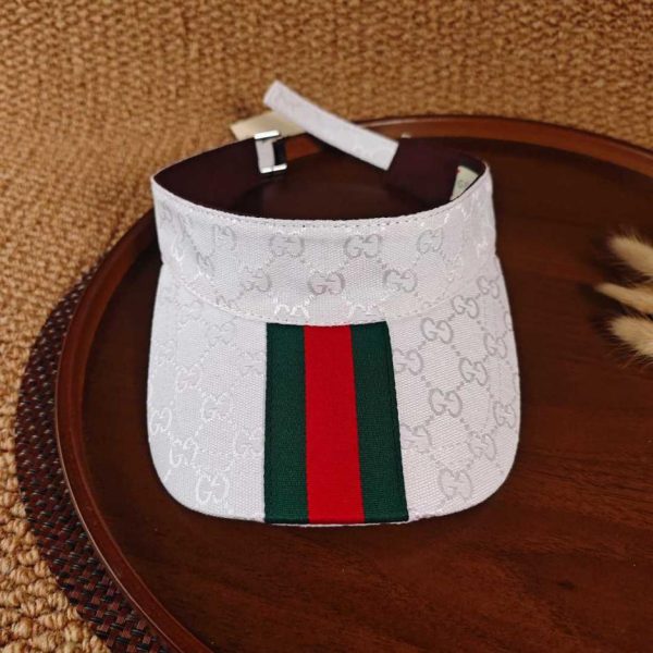 replica,repliche,fake,1:1,earrings,bracelet,ring,jewelry Cappello classico per parrucca Gucci con fascia in tessuto (LLU7HB)