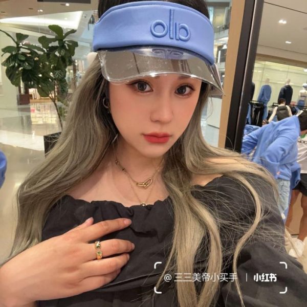 replica,repliche,fake,1:1,earrings,bracelet,ring,jewelry Cappellino con visiera personalizzato originale ALO (7Q5L87)