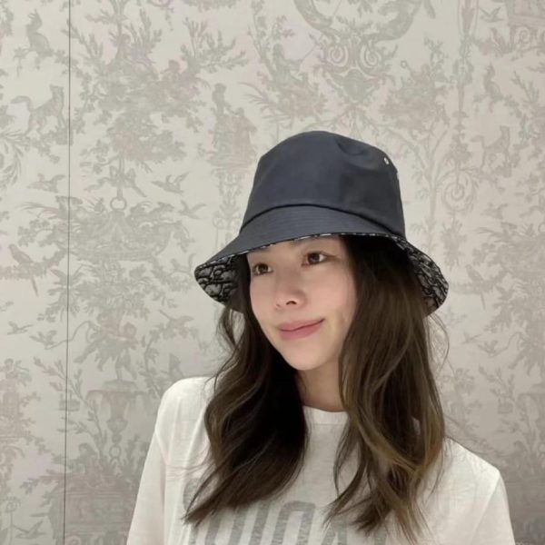 replica,repliche,fake,1:1,earrings,bracelet,ring,jewelry Nuovo cappello a secchiello reversibile Dior (DDDYZF)