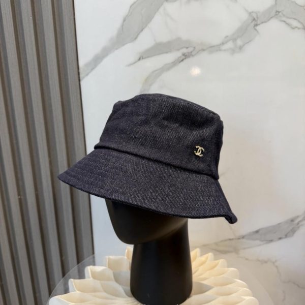 replica,repliche,fake,1:1,earrings,bracelet,ring,jewelry Nuovo cappello a secchiello in denim di alta gamma Chanel (VZB1YY)