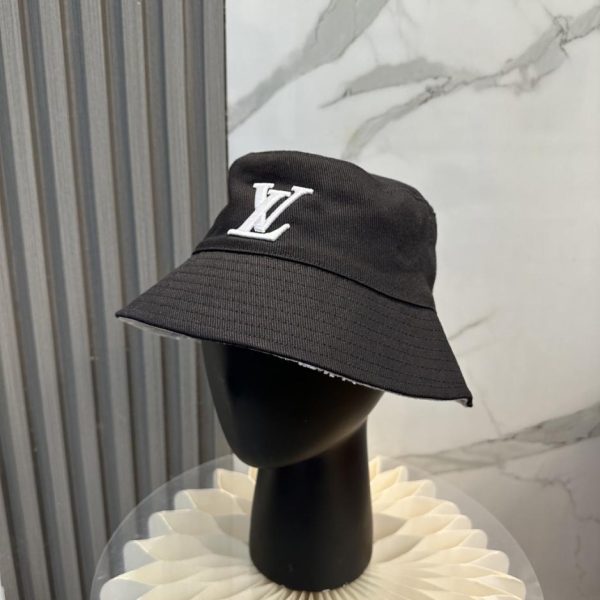 replica,repliche,fake,1:1,earrings,bracelet,ring,jewelry Cappello da pescatore reversibile Louis Vuitton (3HATOL)