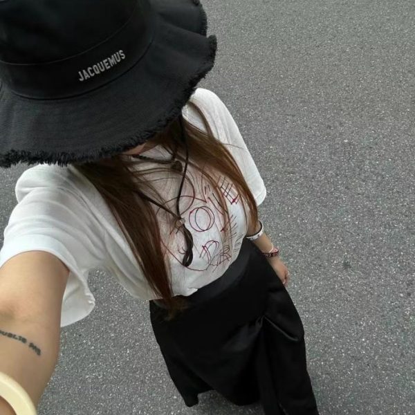 replica,repliche,fake,1:1,earrings,bracelet,ring,jewelry Cappello a secchiello alto Jacquemus (5EM5LQ)