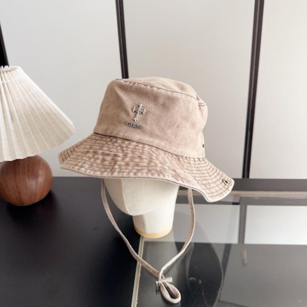 replica,repliche,fake,1:1,earrings,bracelet,ring,jewelry Cappello a secchiello Chrome Hearts (3ZG0T8)