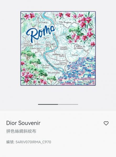 replica,repliche,fake,1:1,earrings,bracelet,ring,jewelry SDO254018 Momme Double-sided 90x90cm Twill Silk Dior “Rome” (FHWFMS)